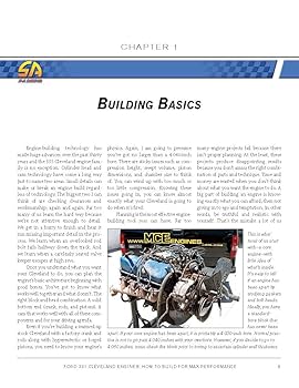 Ford 351 Cleveland Eng: HTB for Max Perf: How to Build for